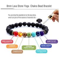 The Great Living Co Lava Rock Chakra Bracelet